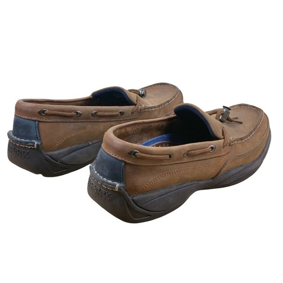 Sperry Top-sider Shoes Mens Size 9.5 CH08 0194123 Clasp Closure Adjustable - Picture 2 of 11